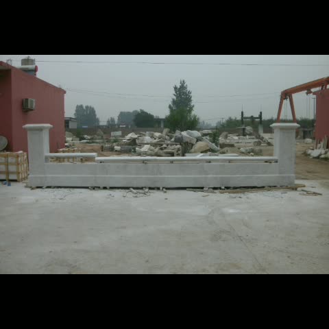 Natural Stone Padang Dark Granite Handrail For Sale
